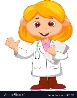 cute-little-female-doctor-cartoon-waving-hand-vector-1468690